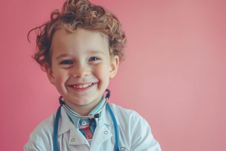 pediatrician-with-child-stethoscope-and-happy-interaction-background-free-photo
